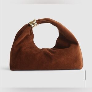 Madewell The Mini Ring Pouch in Suede